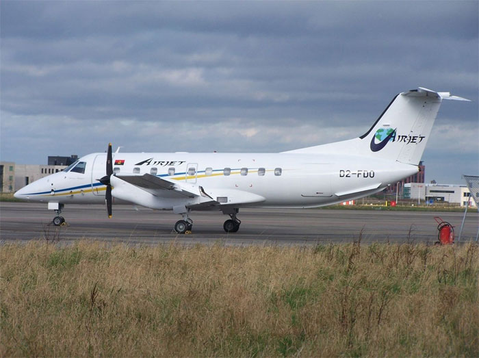 Aircraft similar to the one which crashed (Embraer 120ER)