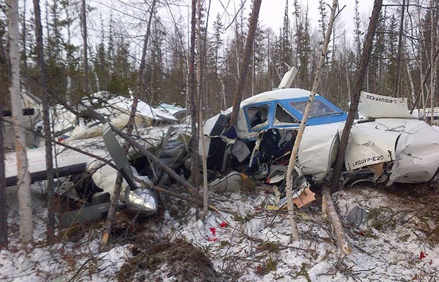 Khabarovsk Avia Let L-410UVP plane crash - Nelkan, Russia