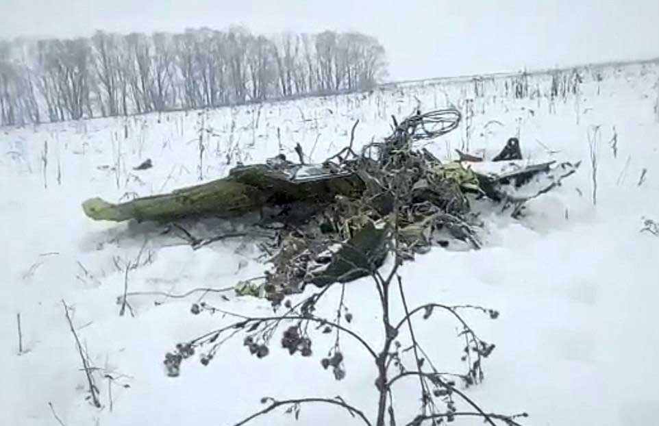 Photos du crash de l'Antonov 148 de Saratov Airlines