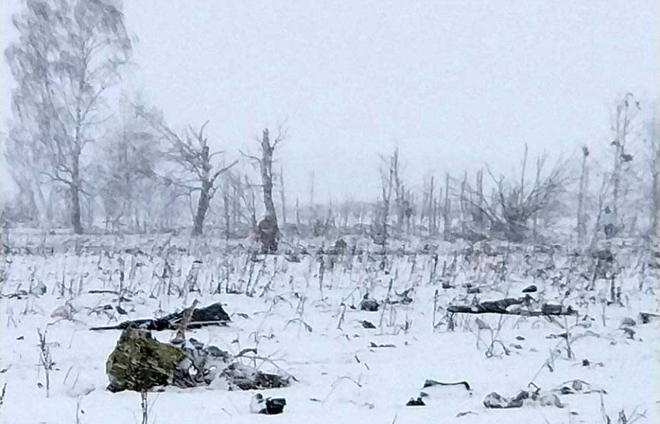 Photos du crash de l'Antonov 148 de Saratov Airlines