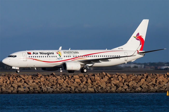 Aircraft similar to the one which crashed (Boeing 737-8BK)