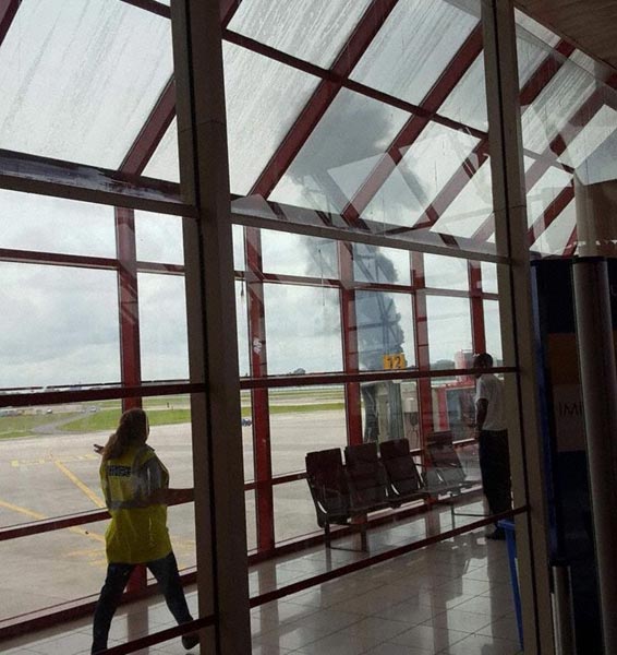 Photos of the Cubana de Aviación Boeing 737 crash