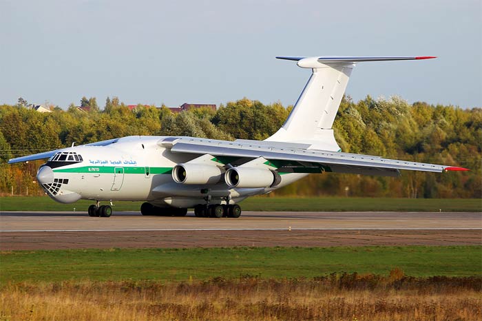 Avion de même type que celui accidenté (Ilyushin Il-76TD)