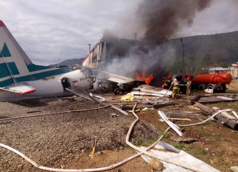 Accident d'un Antonov An-24RV d' Angara Airlines - Nizhneangarsk, Russie