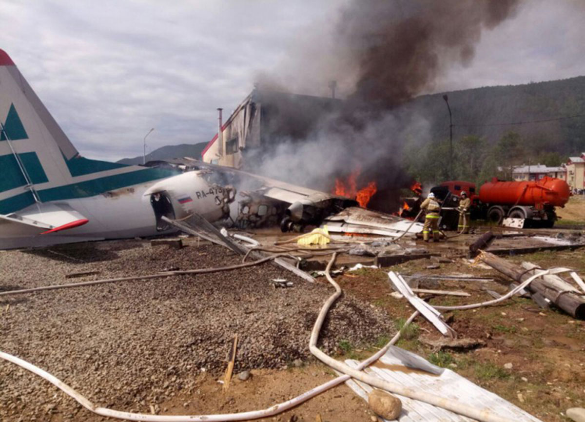 Liste des accidents d’avions d'Antonov 1001 Crash