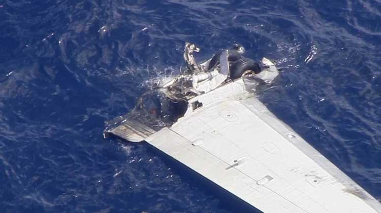 Conquest Air Cargo Convair C-131B plane crash - Off Miami, Florida, USA