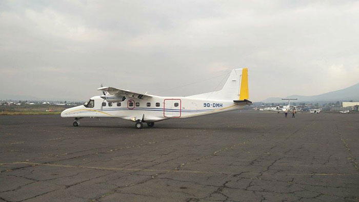 Aircraft similar to the one which crashed (Dornier 228-201)
