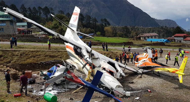 Accident d'un Let L-410UVP de  Summit Air - Lukla, Népal