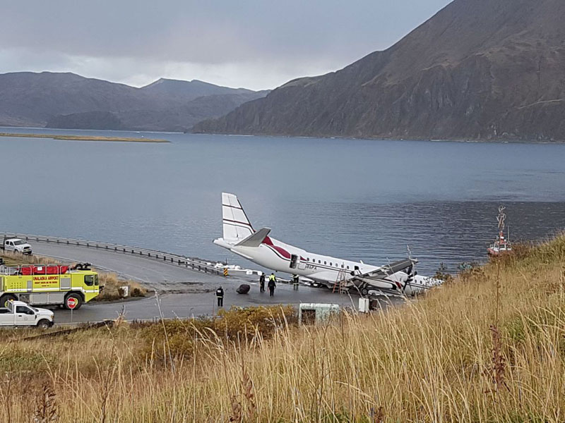 Photos du crash du Saab 2000 de PenAir