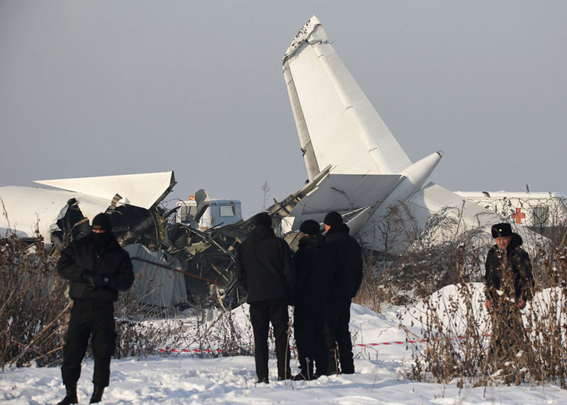 Accident d'un Fokker F-100 de  Bek Air - Almaty, Kazakhstan
