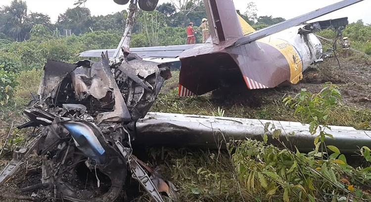 Accident d'un Antonov An-32A d' Aer Caribe - Iquitos, Pérou