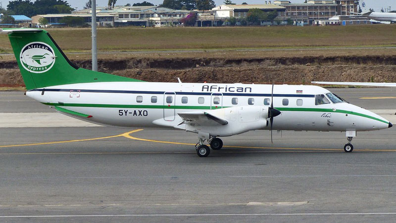 Aircraft similar to the one which crashed (Embraer 120RT)