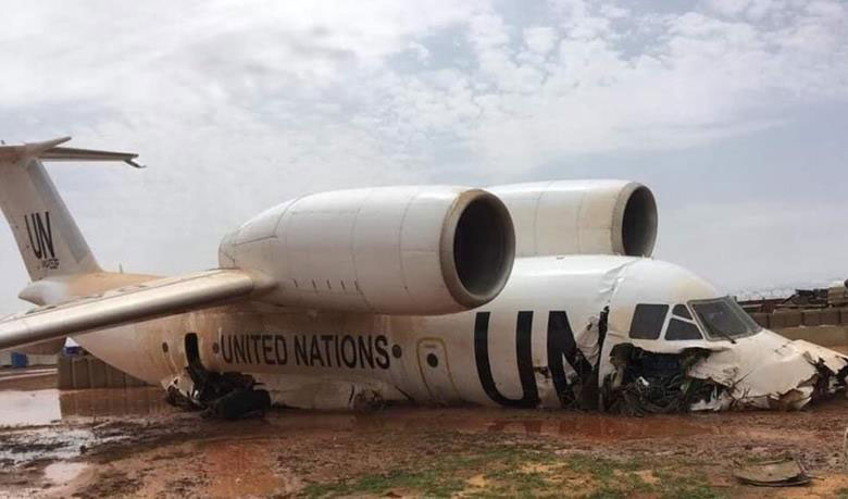 UTAir Cargo Antonov AN-74T-100 plane crash - Gao, Mali