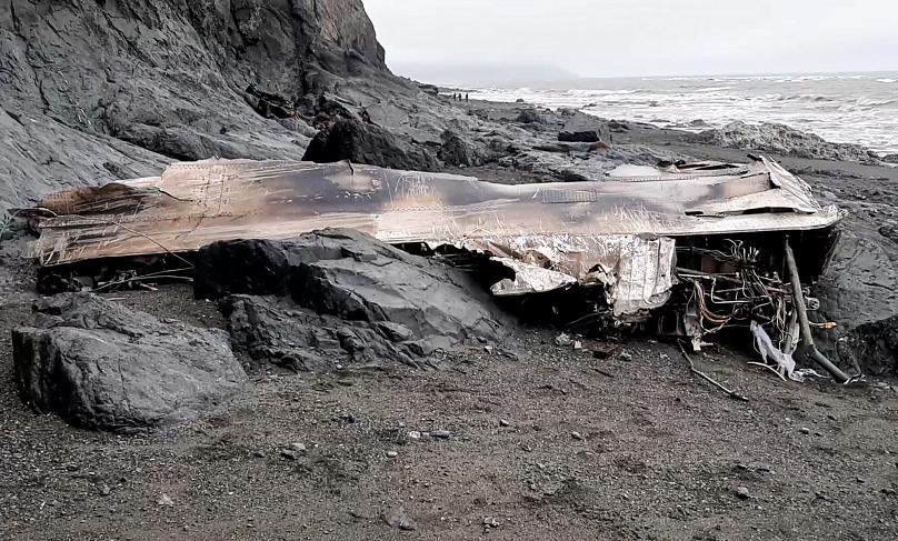 Photos du crash de l'Antonov 26B de Petropavlovsk-Kamchatka Aviation