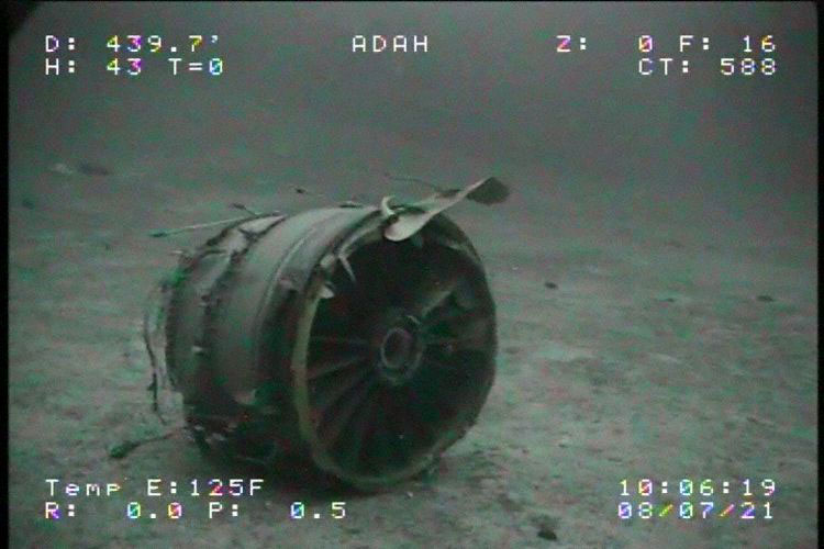 Photos of the Transair Aviation Boeing 737 freighter crash