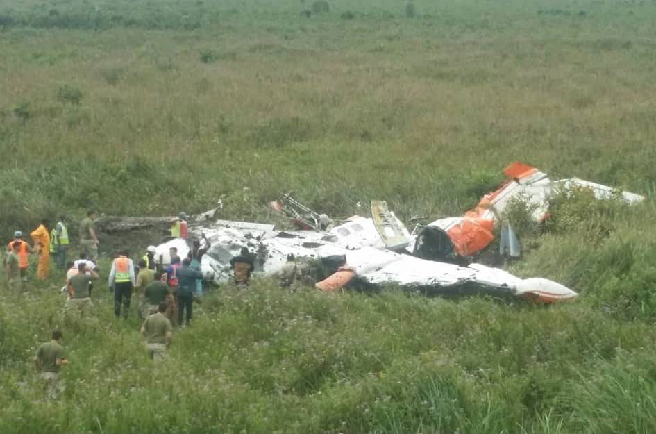 Photos du crash du Let L-410 de Kin Avia