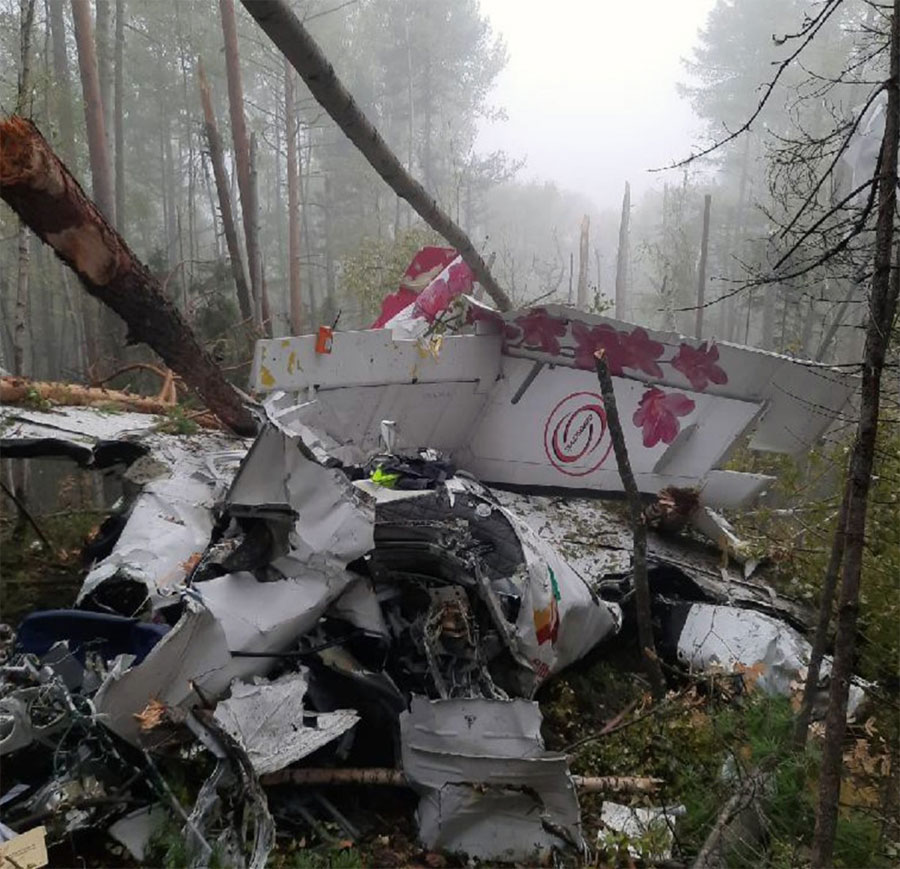 Aeroservice Let L-410 crash