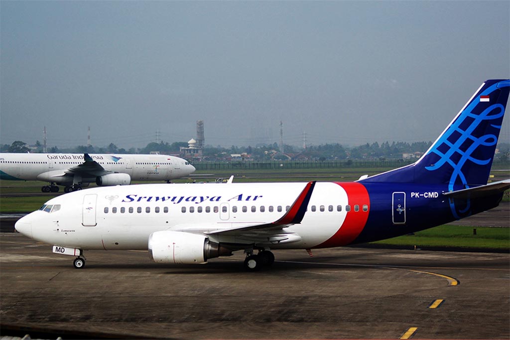 Aircraft similar to the one which crashed (Boeing 737-524)