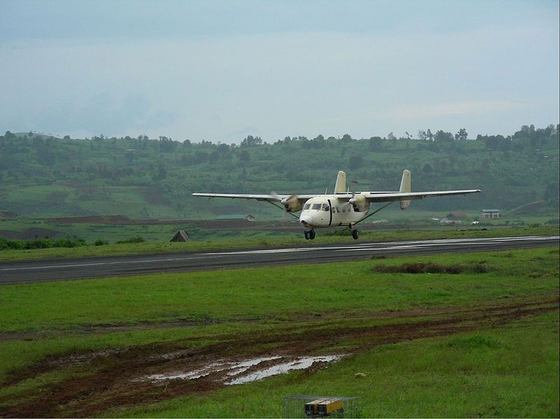 Aircraft similar to the one which crashed (Antonov AN-28)