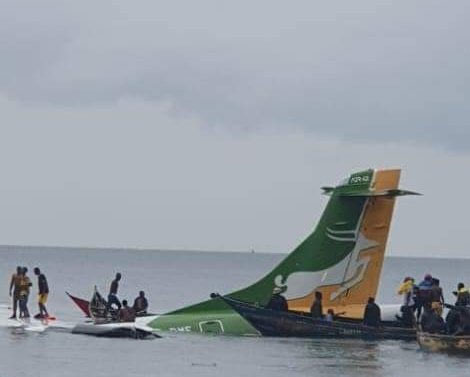 Photos of the Precision Air ATR 42 crash