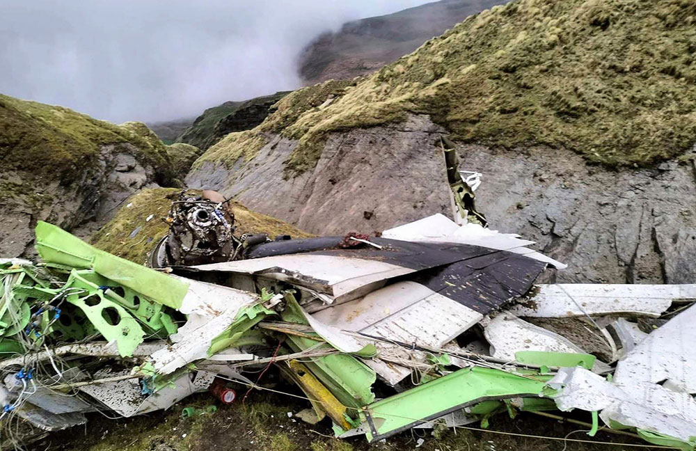 Photos of the Tara Air DHC-6 Twin Otter 300 crash