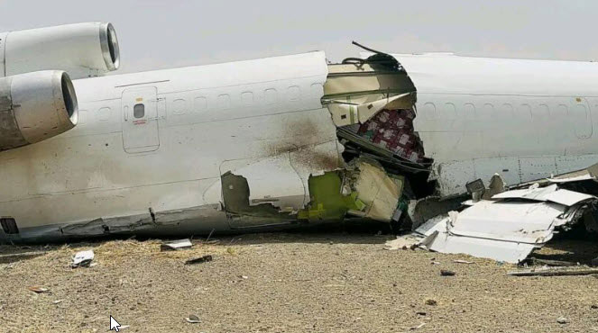 Photos du crash du Boeing 727 de Safe Air Company