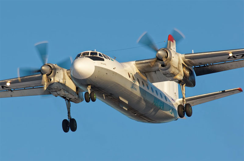 Avion de même type que celui accidenté (Antonov An-24RV)