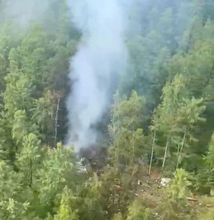 Photo 4 sur 6 : Accident d'un Antonov An-24RV d' Angara Airlines - Tynda, Russie