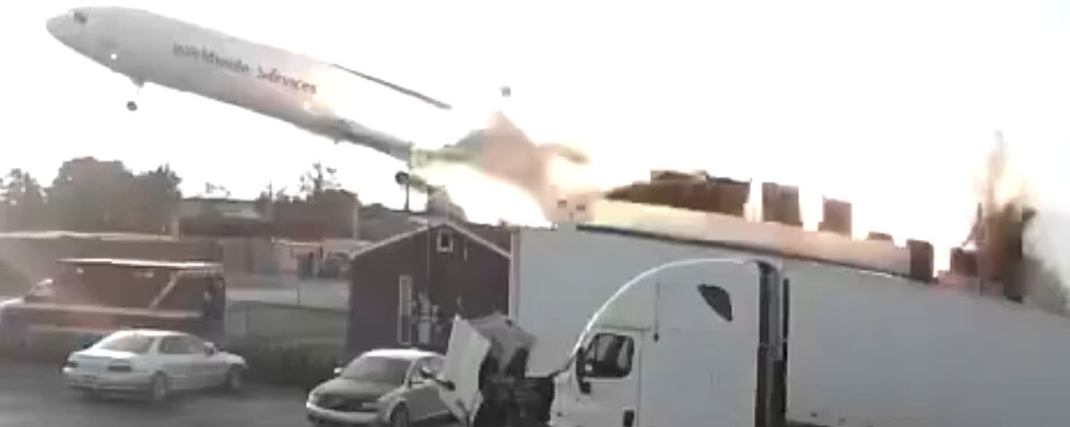 Photos du crash du MD-11F d'UPS