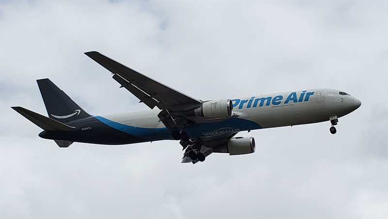 Avion de même type que celui accidenté (Boeing 767-300F)