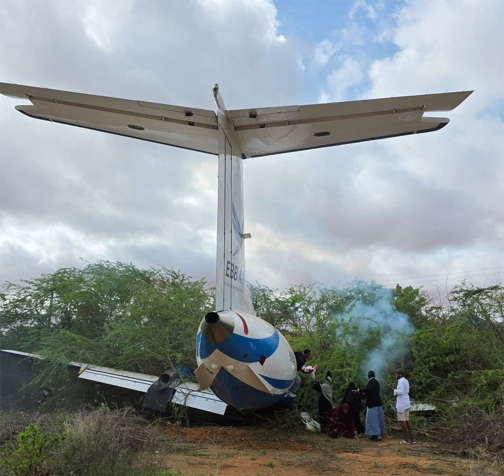 EBB Air Embraer 120RT plane crash - Mandera, Kenya