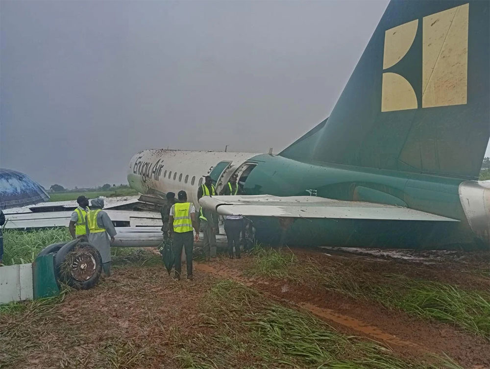 Enugu Air Embraer 170LR plane crash - Benin City, Nigeria