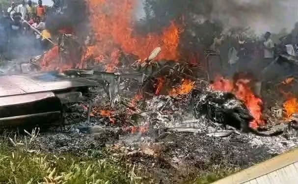 Photo 4 of 5 : TRACEP Congo Aviation Let L-410UVP plane crash - Kenge, Congo