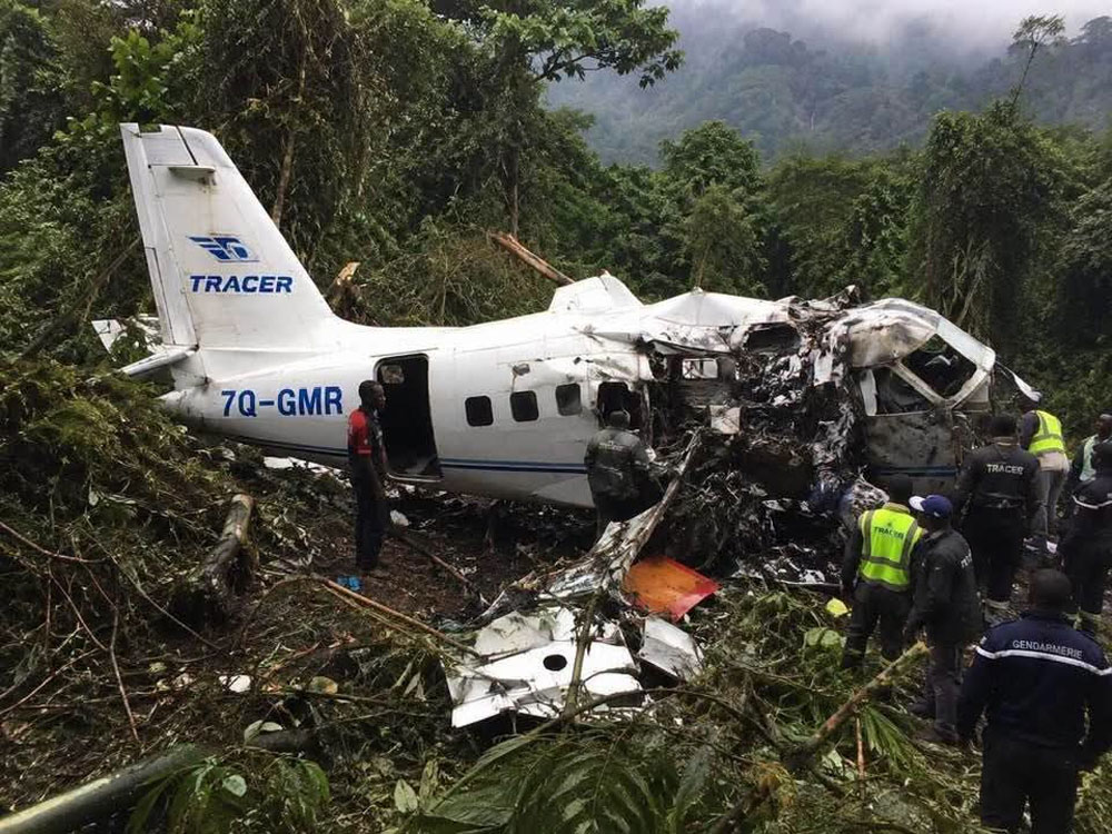 TRACEP Congo Aviation Let L-410UVP-E plane crash - Buruko, Congo