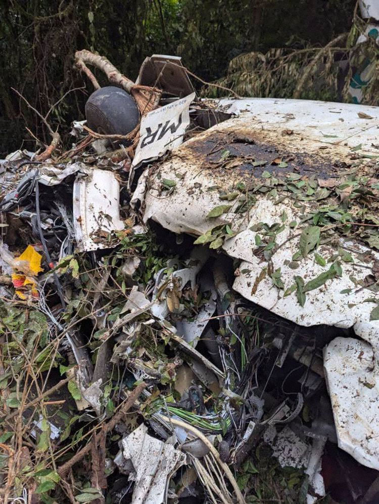 Photos of the TRACEP Congo Aviation Let L-410 crash
