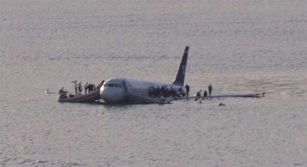 Amerrissage d’un A320 dans l’Hudson, New York