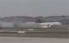 Turkish ailine A320 landing gear collapsed on landing
