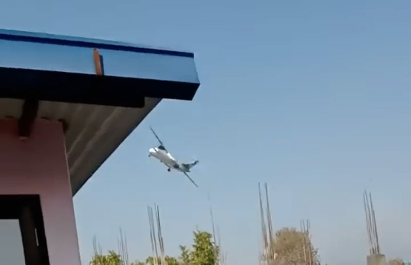 The Yeti Airline ATR72 stalled on final approach at Pokhara, Nepal