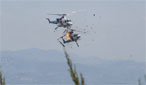 Two Bell 214ST Firefighting Helicopters Collide in Mid-Air in Greece