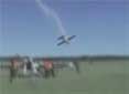 Extra 300 aerobatic plane crashed during an airshow in Buenos Aires