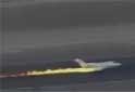 Atterrissage sur le ventre d'un Hawker BH 125-600A