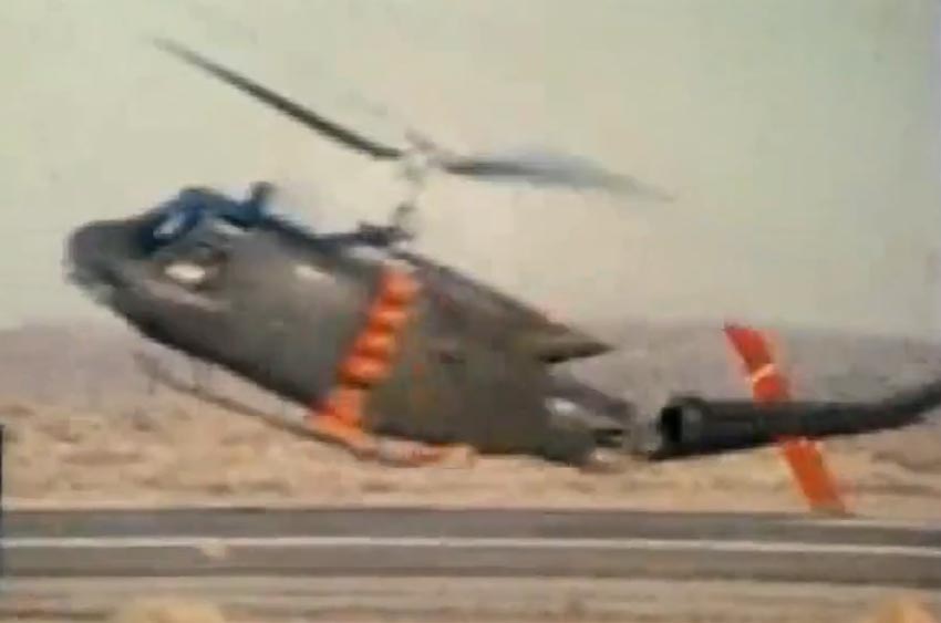 Engine failure, and disastrous autorotation landing