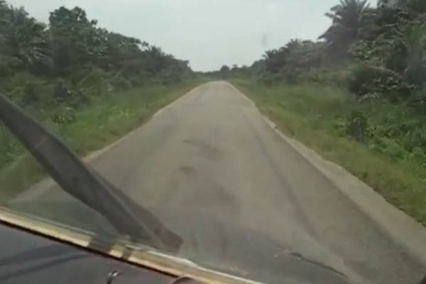 Crazy Pilots take off and land on small road in Congo