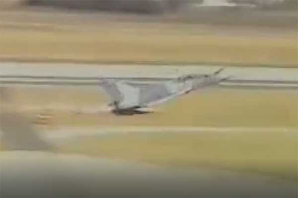 Mirage 2000 crash, crew ejected just before impact