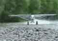 Amazing landing of this super Cub in nature