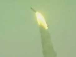 Ariane 5 explosion during its maiden flight in 1996