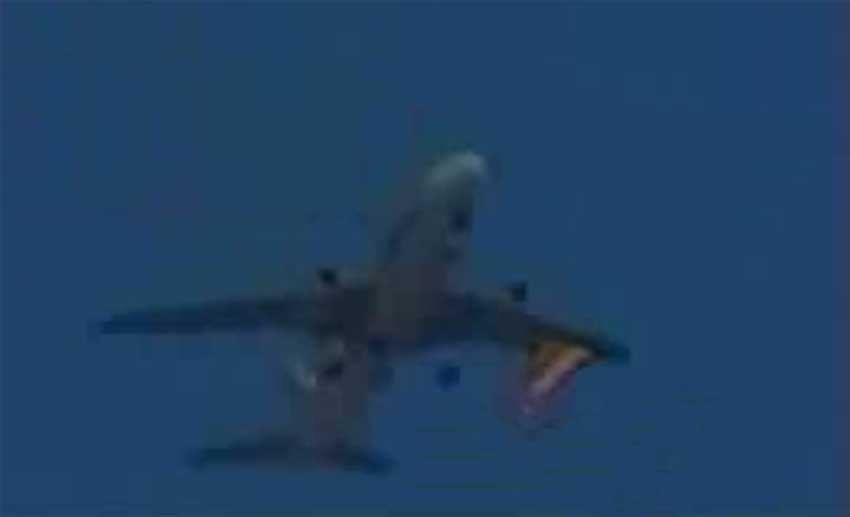 Airbus A300 cargo touché par un missile sol-air après son décollage