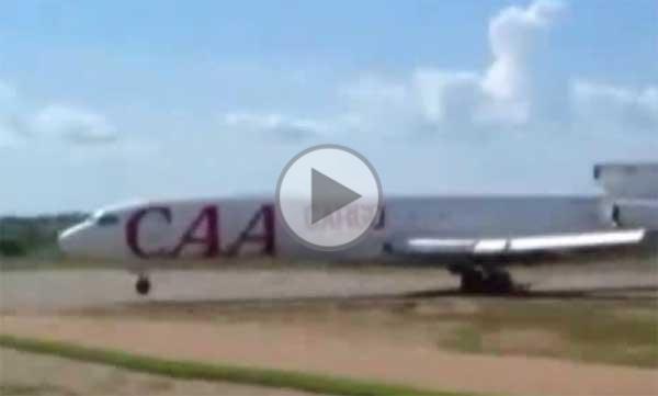 Décollage trop lourd du Boeing 727