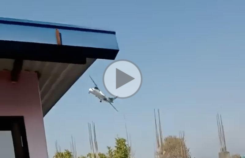 The Yeti Airline ATR72 stalled on final approach at Pokhara, Nepal