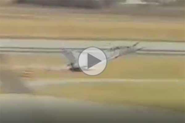Crash d'un Mirage 2000 sur la base militaire d'Orange